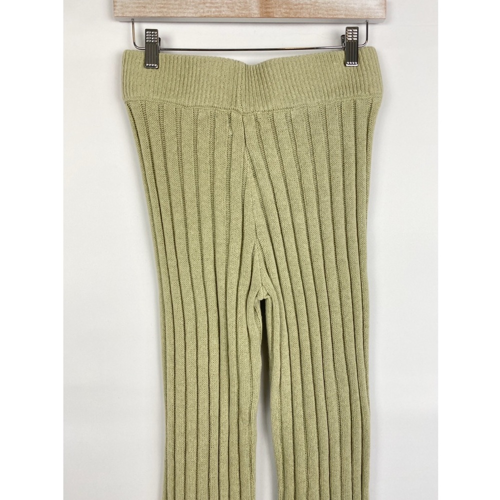 By Together Ribbed Knit Sweater Pants, Beige - Size S - Picture 5 of 8